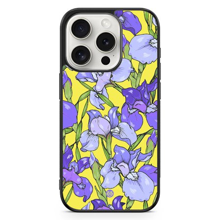 Bjornberry Skal iPhone 15 Pro - Irisblommor