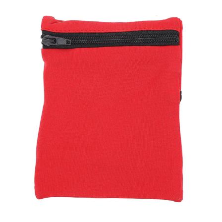 Fitness-juoksuvarsivyö puhelimen pidikkeellä, rannepussi, käsivarren laukku, punainen, 11,5 x 9 cm Red 11.5x9cm