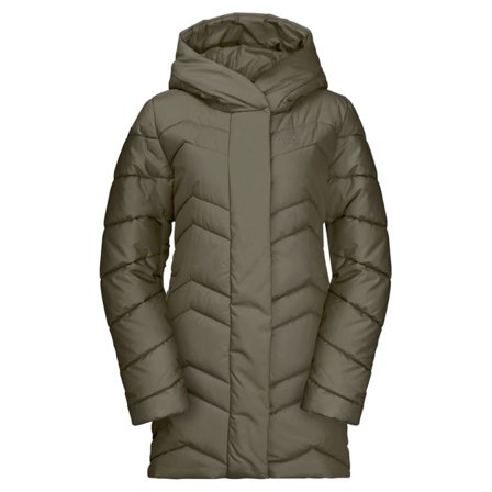 Jack Wolfskin Women's Kyoto Coat Women synthetic-lined parkas Green XL