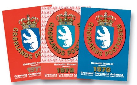 Grønland års.1977 alle 3-1979