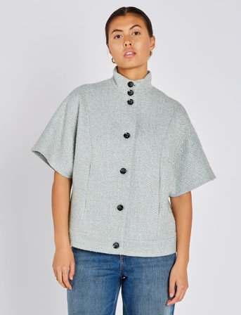 Bruuns Bazaar Conebbcarly Waistcoat - Grey - 40