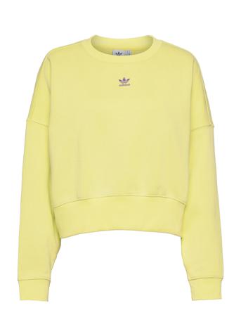 Adicolor Essentials Fleece Sweatshirt W Yellow Adidas Originals