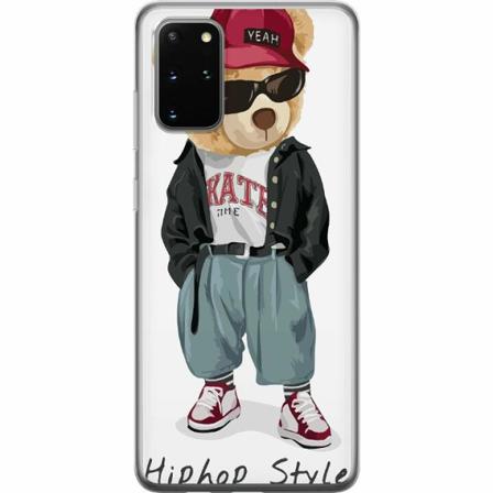 Samsung Galaxy S20+ Mjukt Skal - Fashion Bear