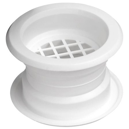 Pieni pyöreä kaulus ilmanvaihtoritilä oven tuuletusaukkojen suojukset 4kpl 11 väriä