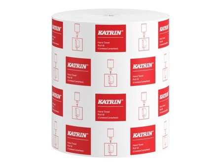 KATRIN Torkrulle M 1-lagers, 320m utan hylsa - Lyreco - Städ och hygien - Toalettpapper och torkpapper - Torkrullar