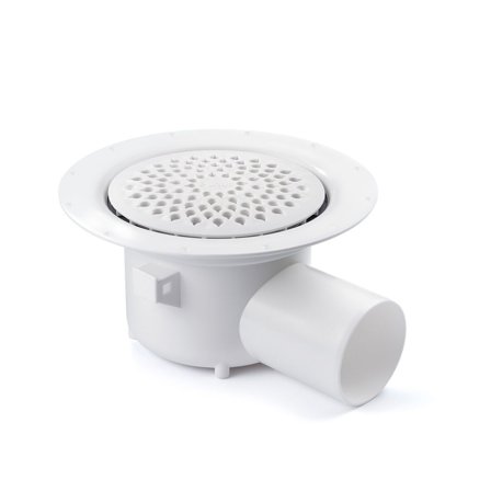 Purus Oden 7113522 Golvbrunn 75x150 mm, sidoutlopp, Inomhusavlopp