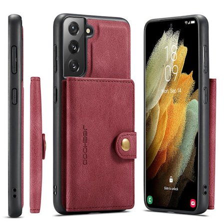 Samsung Galaxy S21 - Smidigt Skyddsskal med Kortplatser