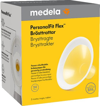 Medela PersonalFit Flex Brysttragt 24 mm, Børn & Forældre, Amning & Flaske, Tilbehør Til Brystpumper