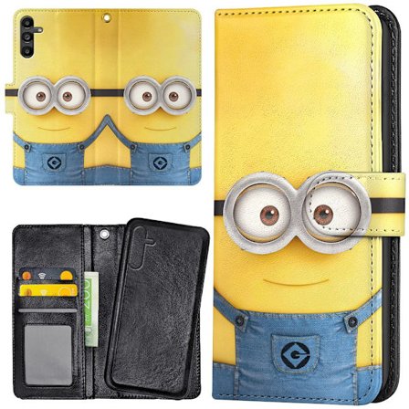 Samsung Galaxy S25 Plus - Lompakkokotelo/Kuoret Minions
