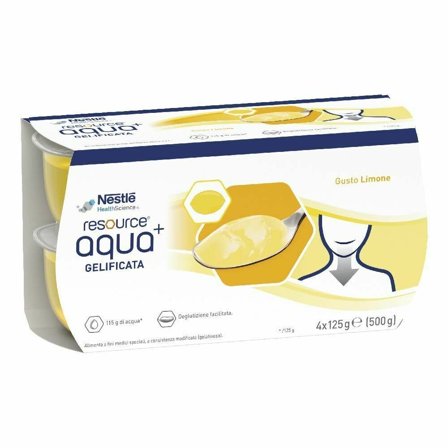 Resource Aqua Bevanda Gelificata Limone 4x125g