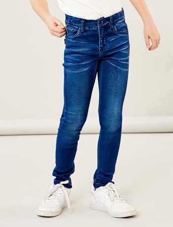 name it Nkmtheo Xslim Jeans 1507-Cl Noos - Blue - 164