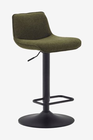 Kave Home - Barstol - zenda 2-pakning - Grønn - Barstoler & -krakker - Fra Homeroom
