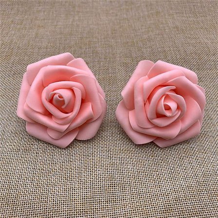 20 stk. Kunstige Skumroser, Real Touch Kunstige Roser