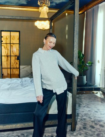 FREE/QUENT Fqsia-Pants - Black - XXL