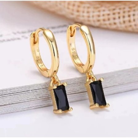 Gull Øredobber for Kvinner - Sterling Sølv Øredobber Gull Kreoler