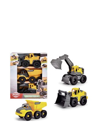 Dickie Toys Volvo Construction Set Toys Toy Cars & Vehicles Toy Vehicles Construction Cars Multi/patterned Dickie Toys