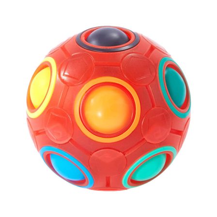 IC Magic Rainbow Puzzle Ball, Fidget Ball Pusselspel Kul stress style 3