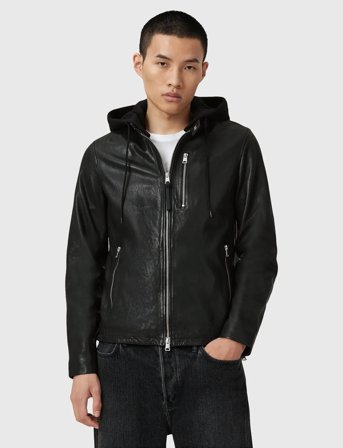 AllSaints Ashton Jacket - Black - XL