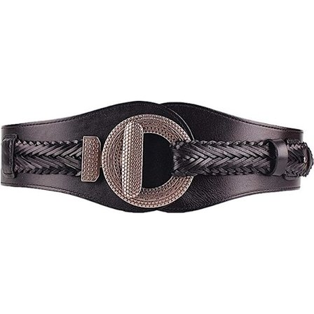 Kvinners brede midjebelte - Kvinners brede elastiske cinchbelte - Jentetilbehør Circula