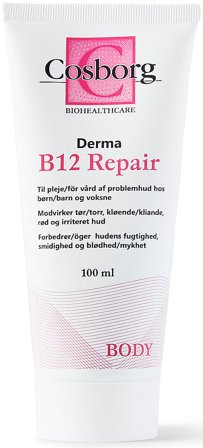 Cosborg Derma B12 Repair Body 100 ml, Skincare, Kropspleje, Bodylotion
