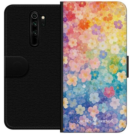 Kompatibel Tegnebogsetui til Xiaomi Xiaomi Redmi Note 8 Pro Cactus and Friends – RainbowBloom