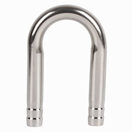 Akvarium U-formet Rør Professionel Rustfrit Stål Akvarium U-formet Forbindelsesrør til Akvarium 1/2 tomme