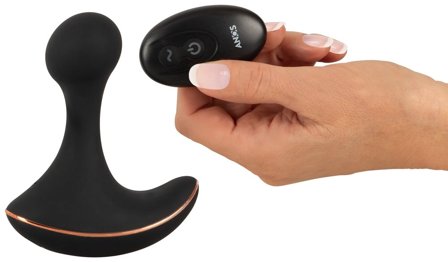 Remote Controlled Prostate Massager with 7 Vibration - Vuxen.se - Analvibrator, Vibrerande butt plug