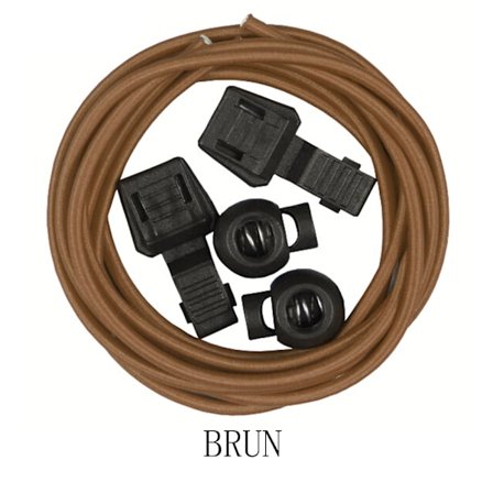 Elastiske snørebånd (inklusiv snøre) Længde: 100 cm