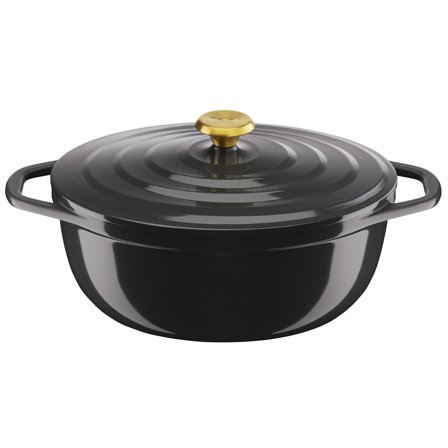 Tefal Air oval gryde, 5,7 liter, 30 cm, grå | KitchenOne