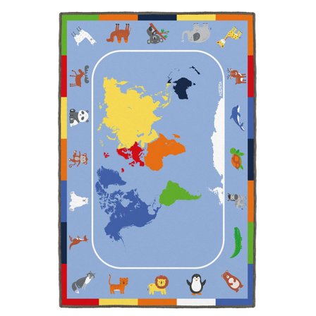 ACHOKA Matta Djurens värld - Lyreco - Skolmöbler och inredning - Mattor - Mattor - Aktivitet
