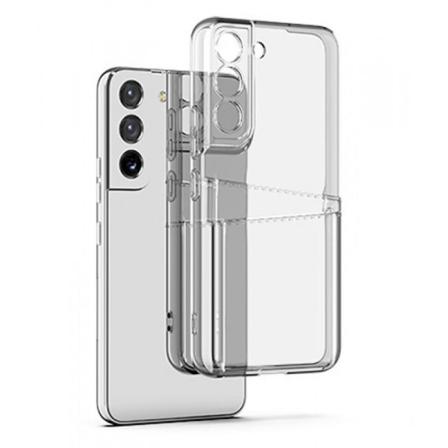 Samsung S22 Plus Stöttåligt Skal Med Kortfack V2 Transparent