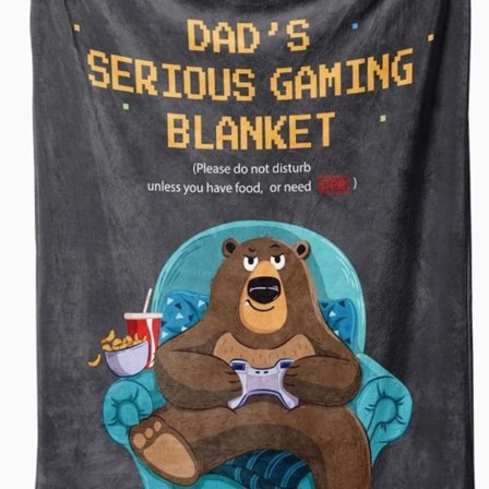 Pappa Presenter, Pappa Födelsedagspresenter, Filtpresent till Pappa från Dotter eller Son, Pappa Present till Fars Dag