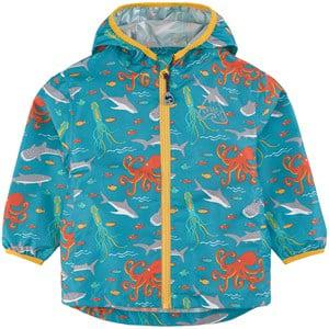 Kids - Frugi What Lies Below Rain Or Shine Rain Jacket - Coats and jackets - 1-2 years - Blue