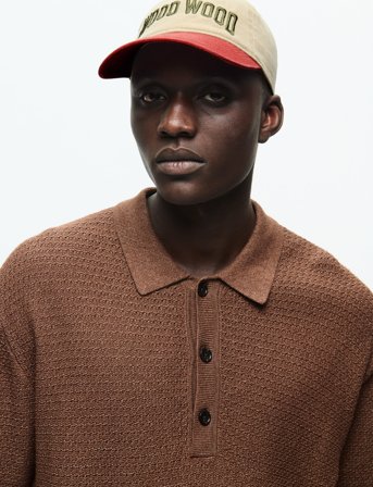 WOOD WOOD Wwarch Cap - Beige - ONE SIZE