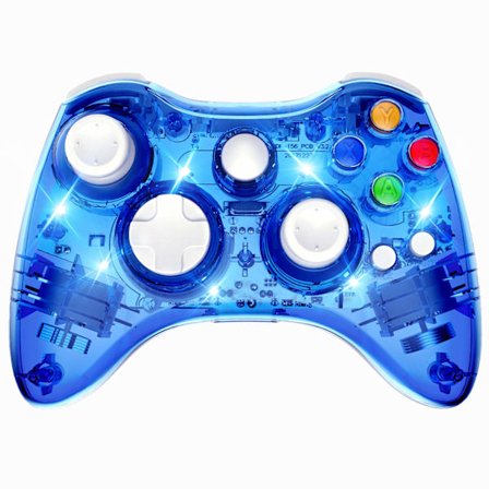 Trådlös handkontroll kompatibel med Xbox 360 Dubbelmotor Vibrations Trådlös Gamepad Gaming Joypad
