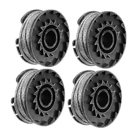 4-pakning Trimmer Spole Line for Bosch Art 23sl 26sl Series 2300 23-28 Klippetau Spoleklipper