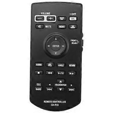 CD-R33 Fjärrkontroll för Pioneer AVH-4000NEX AVH-4100NEX AVH-4200NEX AVH-4400NEX CXE5117 BIL CD DVD