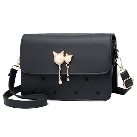 Kevät Uusi Muoti Olkalaukku Versio Kissan Pää Yksi Olkalaukku Ristilaukku Karkkiväri