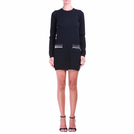 N21 Dress , Zwart , Dames , Maat: S Casual jurken