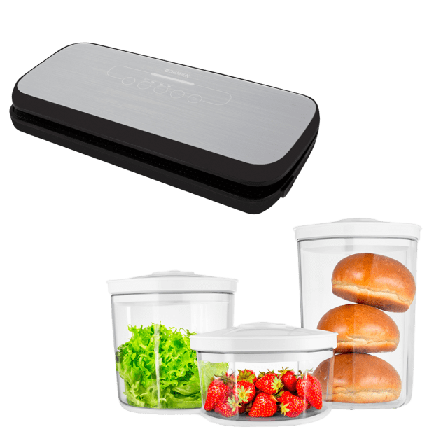 Paket Vakuumforpackare Behallare 4b8df442 E100 495a 806c 2370c56135d0 Köksmaskiner Unisex