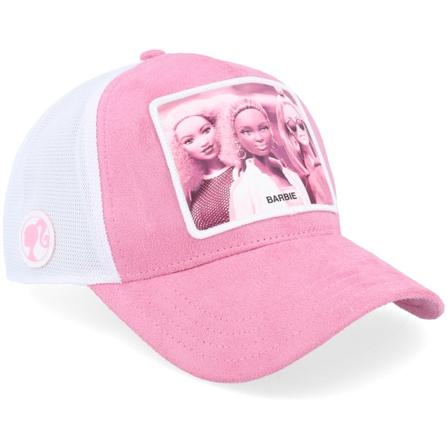 Capslab - Rosa trucker Caps - Barbie White/Pink Premium/White A-Frame Trucker @ Hatstore