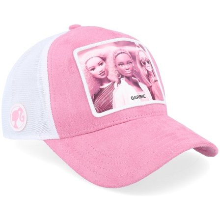 Capslab - Rosa trucker Cap - Barbie White/Pink Premium/White A-Frame Trucker @ Hatstore