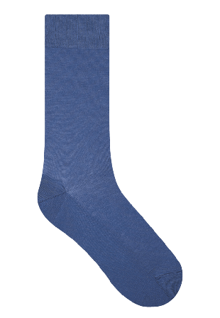 BleuForêt Socka, 100% merceriserad bomull Strumpor Herr Blå 40/42