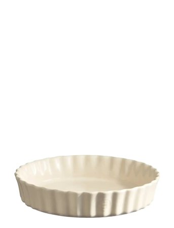 Emile Henry Deep Flan Dish - 24 Cm - Pink - 1.15 L