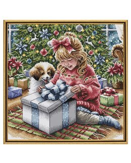 Kirjontapakkaus Taulu Erityinen Lahja-AVA Stitch