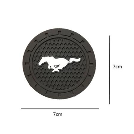 Universal PVC bilunderlägg Anti-halk skyddande bilunderlägg för biltillbehör mustang