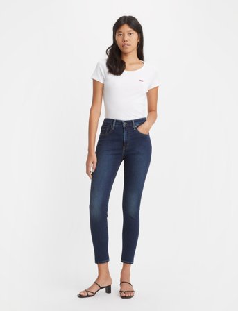 Levi's 721 High Rise Skinny Z7185 Dar - Blue - 24 x 30