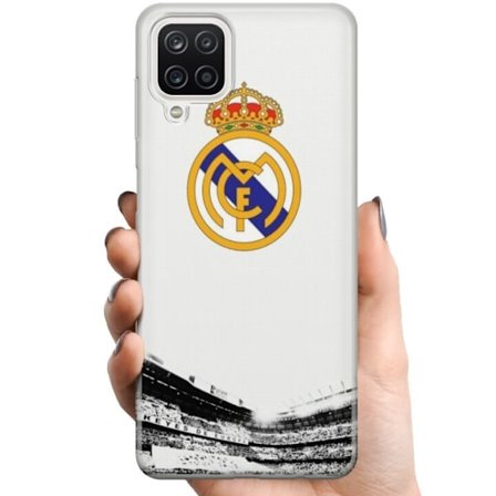 Yhteensopiva Puhelinkuori Samsung Galaxy A12 Real Madrid CF
