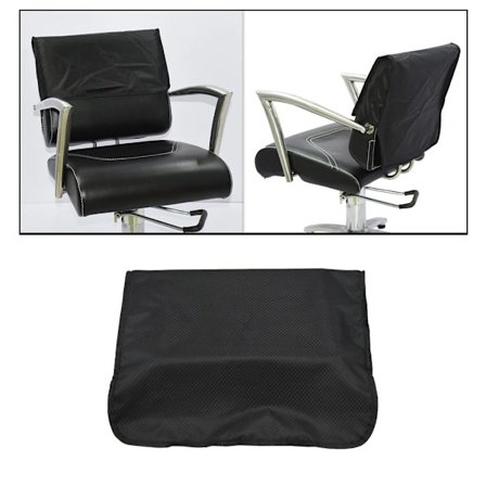 Professionell Frisörsalong Barber Fr frisörstol Ryggskydd Transparent Svart 48 cm Salongsstol Plast Schampo Skydd