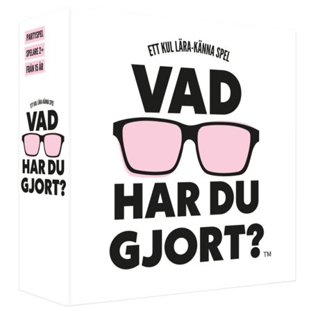 Vad har du gjort? - Selskabsspil
